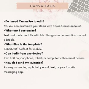 40th Birthday Digital Phone Invitation for Men Editable, Navy and Gold Canva Template image 5