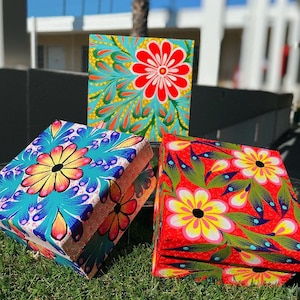 Handcrafted wooden Jewelry boxes - Oaxacan Art