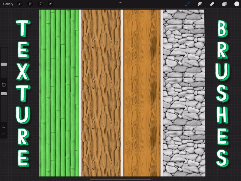 Japanese Forest Brush Set for Procreate - Etsy