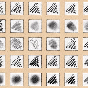 70 Procreate tatueringsborstar: Stipple Shader, Traditional, Dotwork och Shading Set för Procreate bild 9
