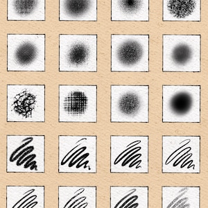 70 Procreate tatueringsborstar: Stipple Shader, Traditional, Dotwork och Shading Set för Procreate bild 10