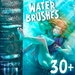 Water Brushpack 30+ (Brush rain, Waterfall, Bubbles, Textures, Water and so on) 