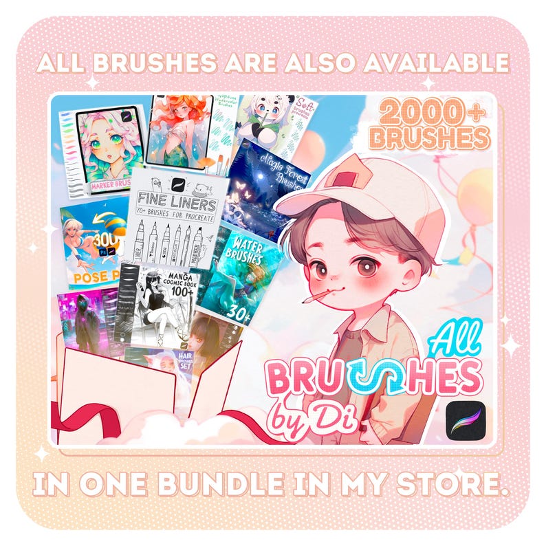 100 Realistic Watercolor Brushes for Procreate – Paper and Canvas ...
