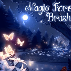 Magic Forest Brush Set for Procreate