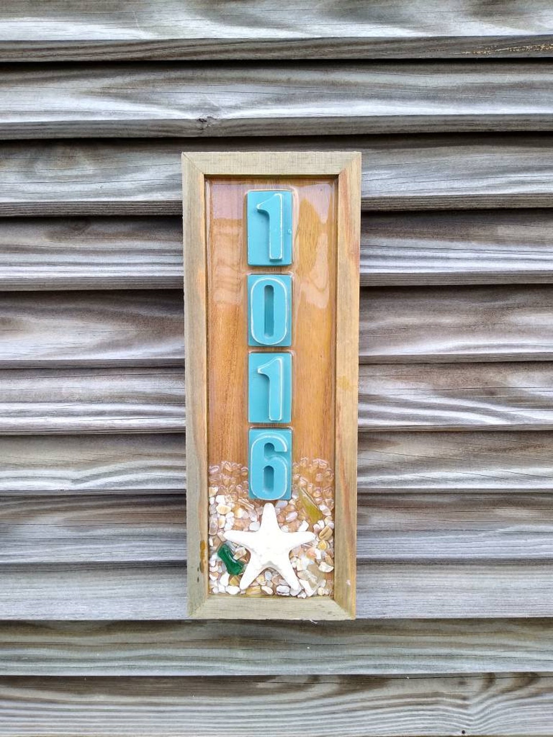 House Number Sign Beach House Address Sign Custom Address Etsy