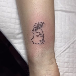 Tattoo Temporária - vários modelos / capivaras / studio ghibli e desenhos  fofinhos - Escorrega o Preço