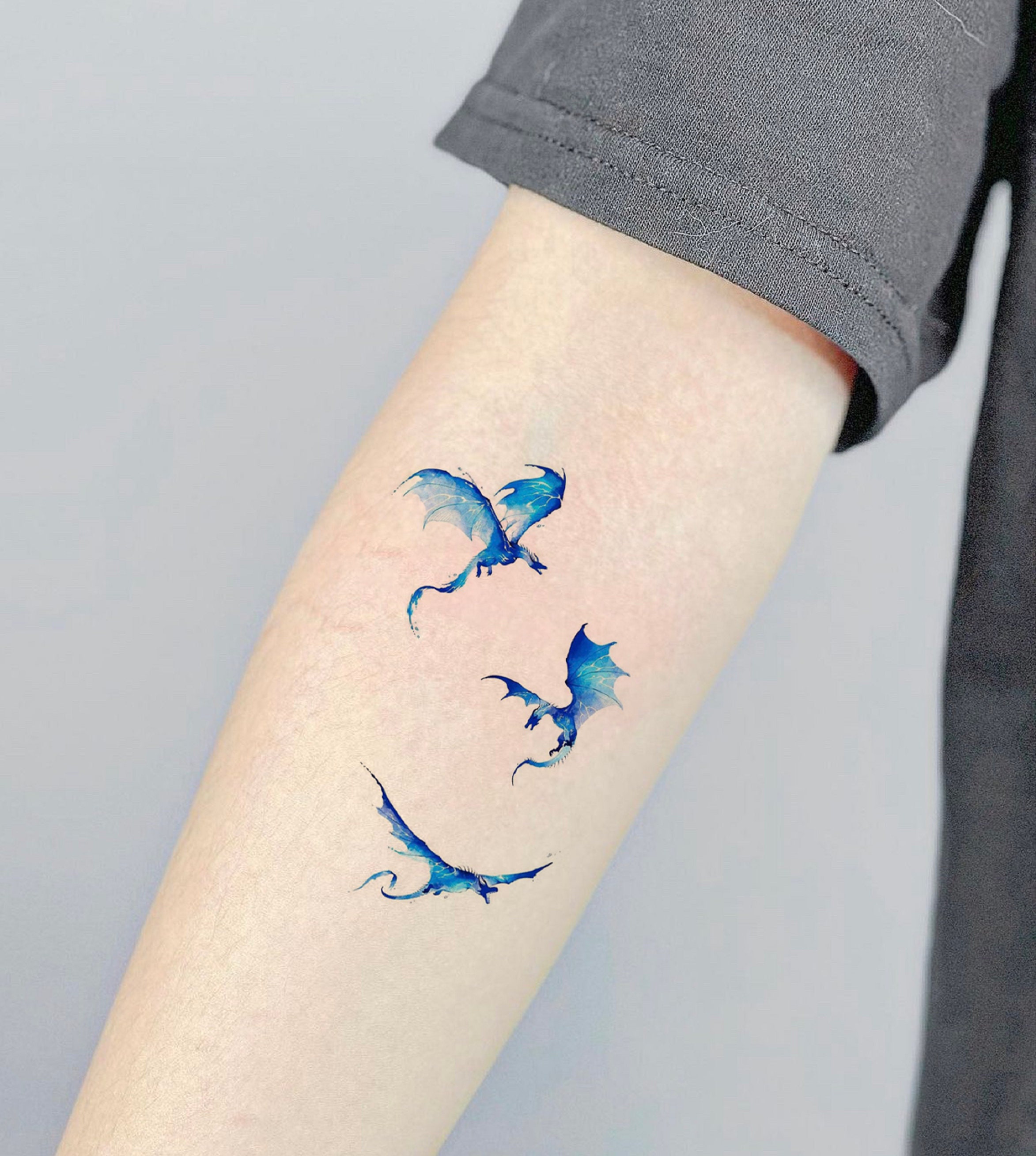 Paper Crane Temporary Tattoo / Small Tattoo / Paper Crane Gift