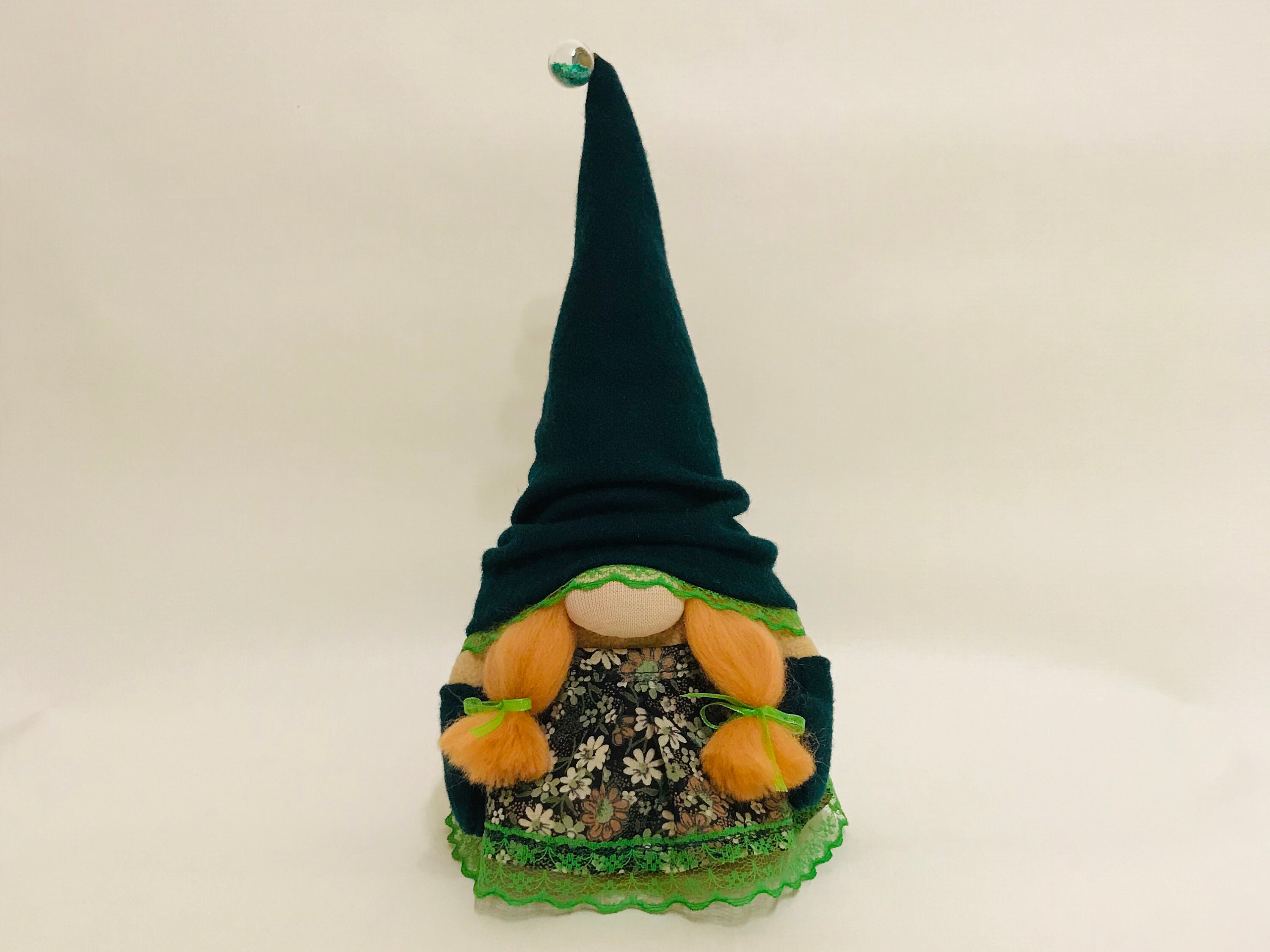 Redhead girl toy scandinavian gnome handmade gnome as a gift Etsy