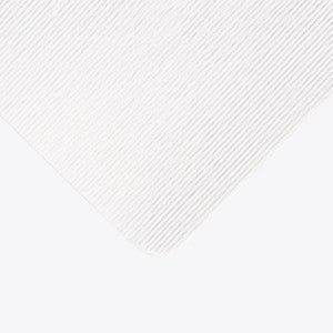 May include: A white textured sheet of paper with a slightly rounded corner.