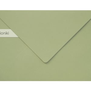 Olive Green Envelopes 160x220mm/8.66x6.30in(C5)|Premium Quality Heavyweight Envelope 160gsm|A5 Wedding Invitation,Party Invite,Save the Date