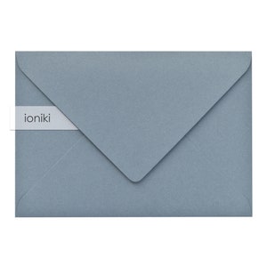 Buste blu polvere 115 x 165 mm/6,50 x 4,53 pollici (C6)/Premium Heavyweight 160 gsm/A6 Biglietti da visita/famiglia, matrimonio, invito per feste, SaveTheDate, RSVP