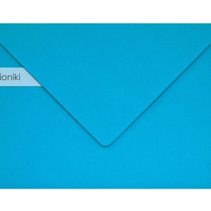 Envelopes Azure 160x220mm/8,66x6,30in (C5) | Qualidade Premium Pesada 150gsm | A5 Casamento, Batizado, Festa, Convite de Aniversário para Chá de Bebê