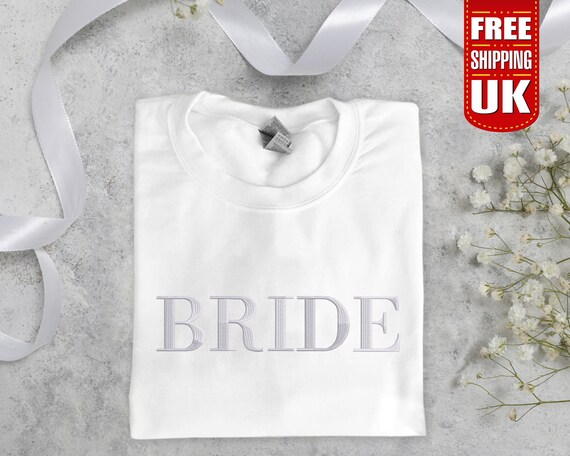 Etsy bride sweatshirt Clearance