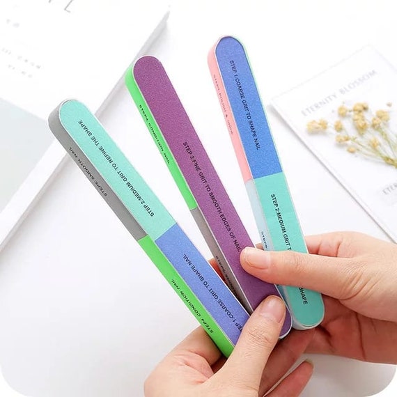 Nail Filer / Nail Buffer / Medium Fine Grits Nail File / Home - Etsy Nail Filer / Nail Buffer / Medium Fine Grits Nail File / Home - Etsy