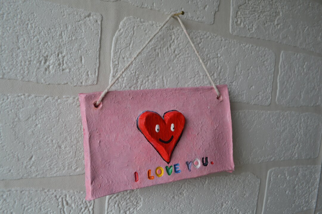 I Love You. Wall Art Plaque Etsy