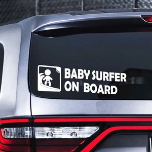 Naklejka Baby Surfer On Board