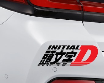 Initial D Decal 86 Drift Car Car Bumper Decal Window Sticker