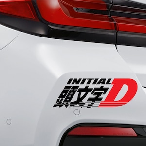 Initial D Decal 86 Drift Car Car Bumper Decal Window Sticker