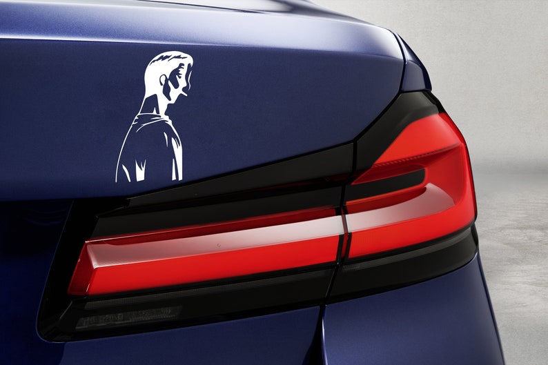 Bunta Sticker. Amazon Bunta Fujiwara Decal Bunta Car Sticker Smoking Vinyl Decal JDM Drifting ...