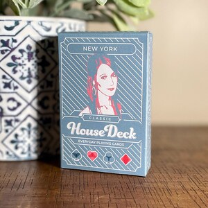 New York House Deck | Spielkarten für den Alltag