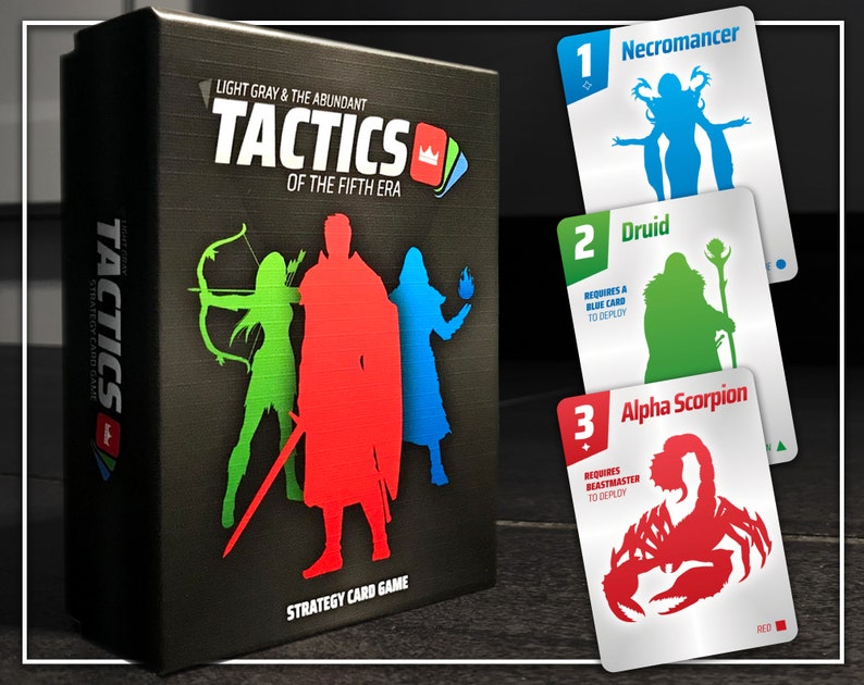 LG TACTICS  Strategy Card Game image 1