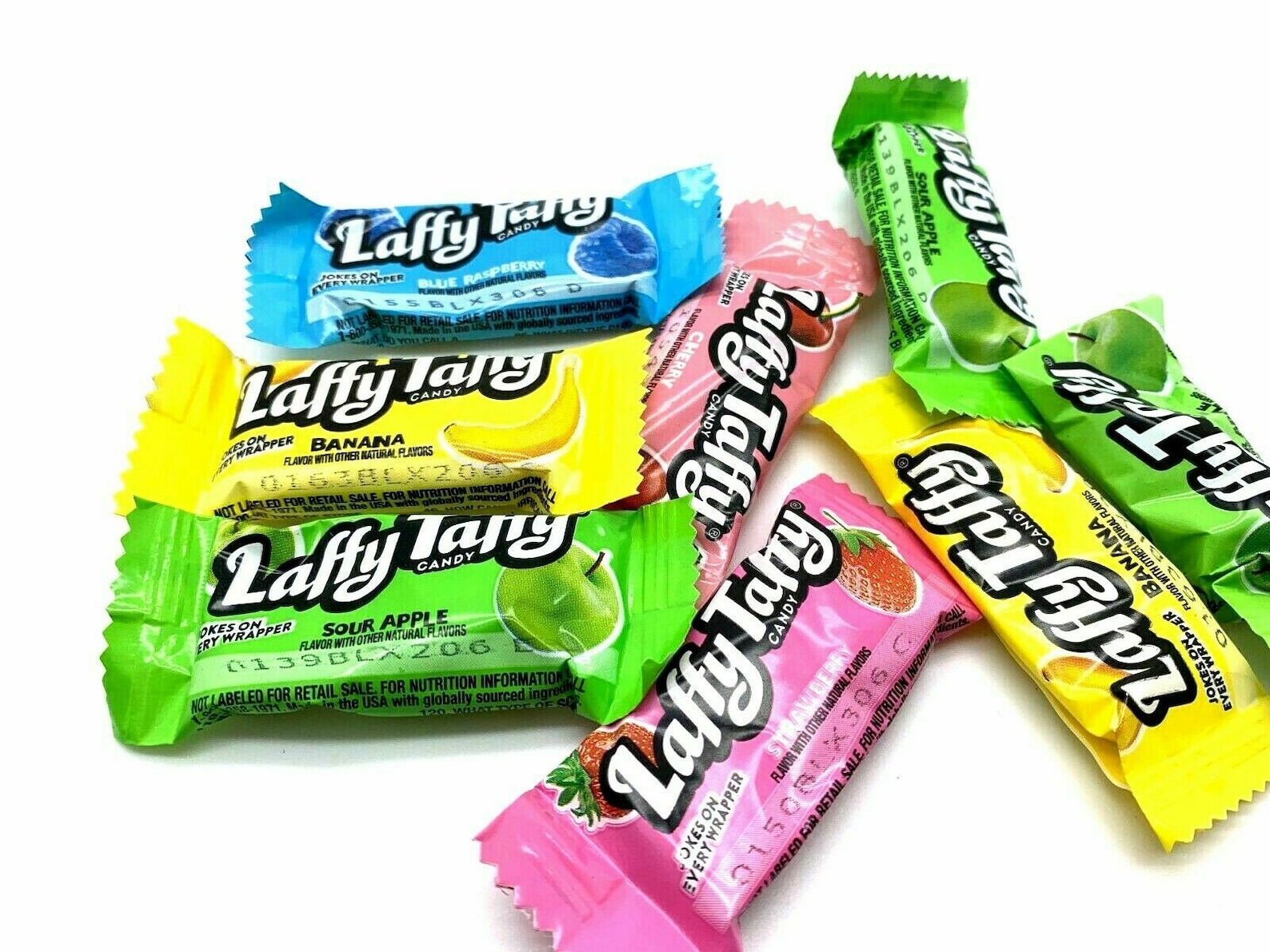 50x Laffy Taffy American Candy Retro Sweets Usa 10g Formerly Etsy