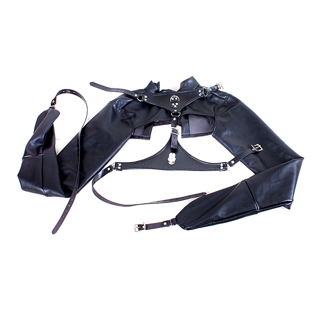 PU Leather Arm Restraint Adjustable Tight Wholearm SM Bondage Etsy