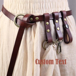 Thin Renaissance Belt Viking,medieval Belt Skirt Chasers Skirt Hikes Cosplay Belt Medieval Belt for Women
