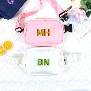 Personalized Fanny Pack,Custom Travel Fanny Pack,Mini Belt Bag,Custom Cross Body Bag,Beach Bridesmaid Gift,Accepting Logo Custom