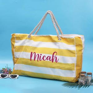 Custom Lage Tote Bag for Girls Trip,Beach Bag,Bachelorette Trip Gift for Her, Summer Hobo Bag, Bridesmaid Proposal Bag,Accepting Logo Custom