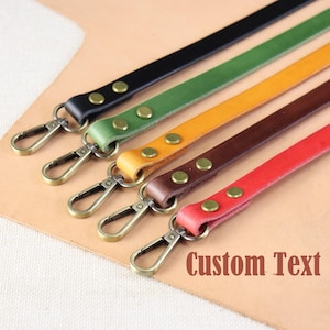 Adjustable Leather Strap replacement Purse Straps Purse Strap Crossbody Thin Leather Strap