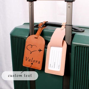 Custom Luggage Tag,Personalized Leather Luggage Tag,Wedding Party Favor Tag,Luggage Tag for Bridal Party,Gift For her,Accepting Logo Custom