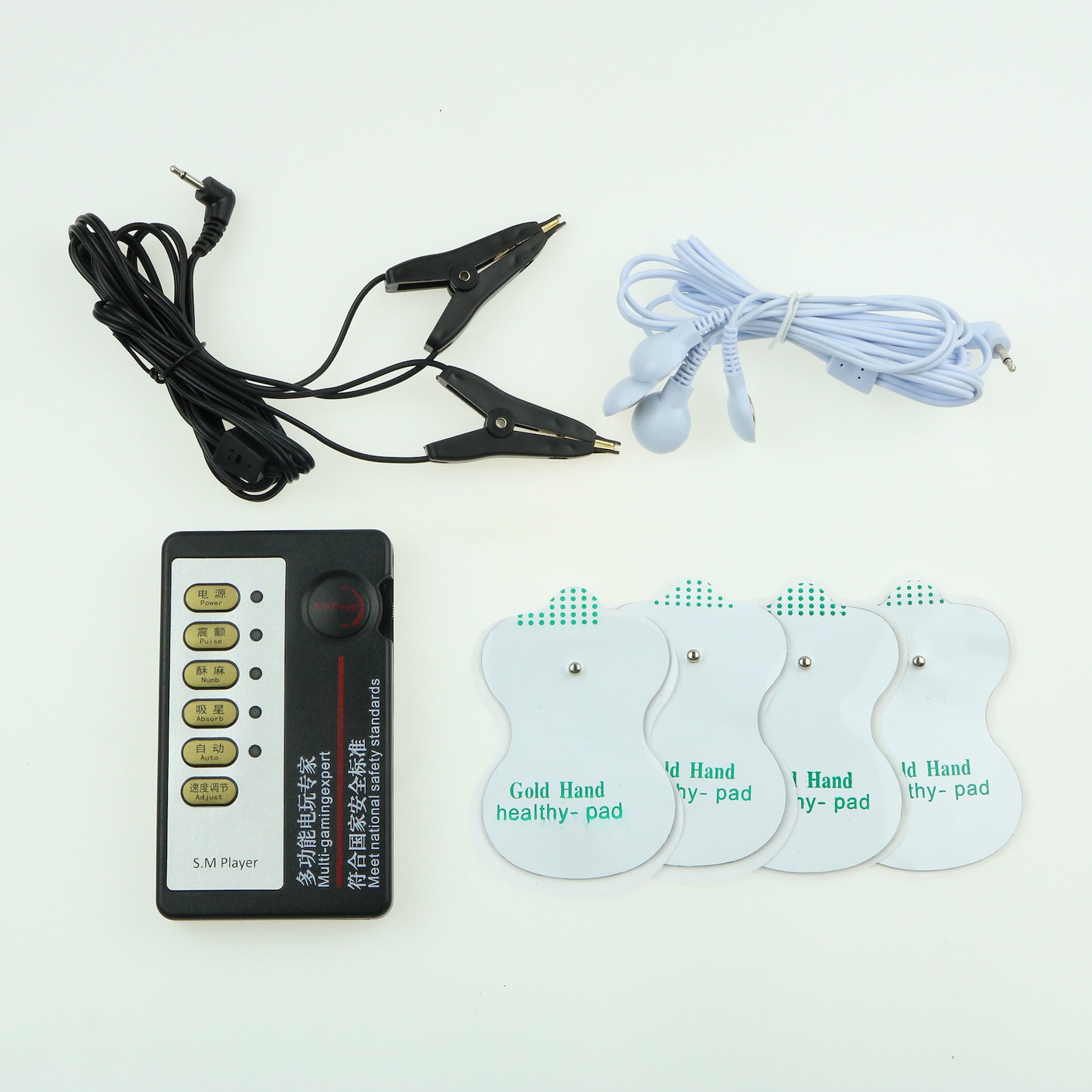 Electro Muscle Stimulator Pulse Massager Terapia Stim Tens Etsy