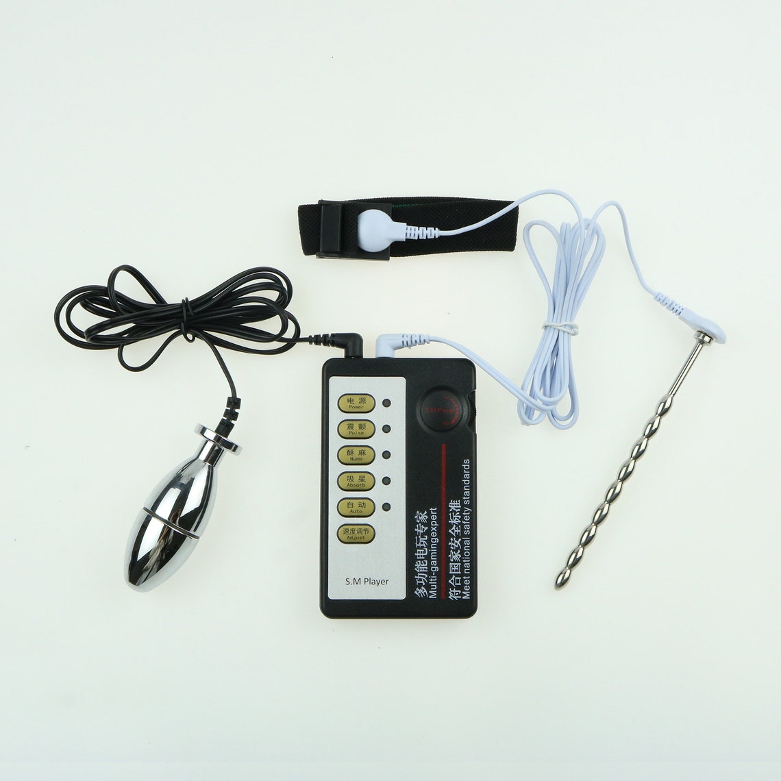 E Stim Electro Shock Kit Cock Rings and Urethral Sound Torpedo Etsy