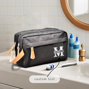 Trousse de toilette personnalisée pour homme,Cadeaux pour homme d'honneur,Cadeau d'anniversaire pour lui,Coffret pour proposition de garçon d'honneur,Cadeau pour homme d'honneur,Faveurs de mariage
