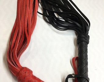 Whips Flogger 30 tails  Genuine leather  Handmade