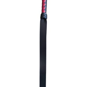 Strap Leather Whip | Handmade Heavy Belt Flogger | Artisan Braided Handle | Genuine Leather Accessory. image 10