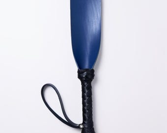Leather Wide Paddle 14.5 Inches Handcrafted.