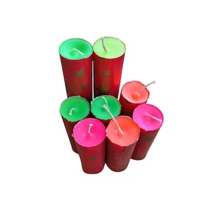 Handmade UV Wax Play Candle: Hypoallergenic Soy Paraffin Blend