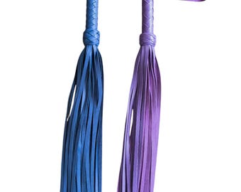 Leather Impact Flogger 50 Tails, 27.6 Inches - Handcrafted from Genuine Leather.