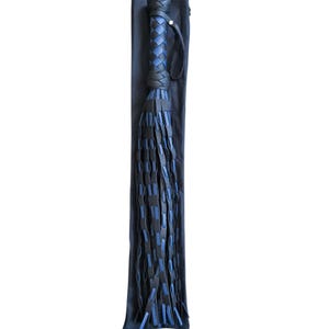 Braid Flog 27.6 inch, 25 Double tails, Genuine Leather, Handcrafted.