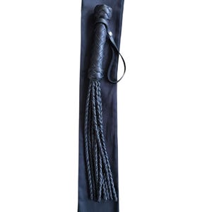 Flogger Braided 9 tails, Genuine Leather, Handmade.