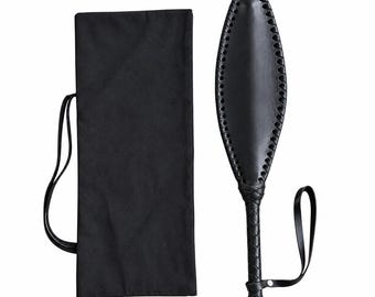Paddle Teardrop 43 cm, Genuine Leather, Handcrafted.