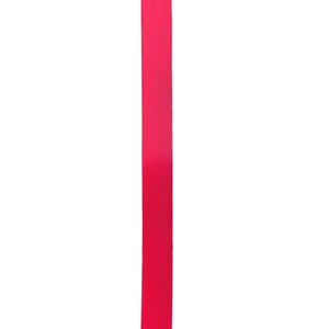 May include: A long, thin, bright pink ribbon.