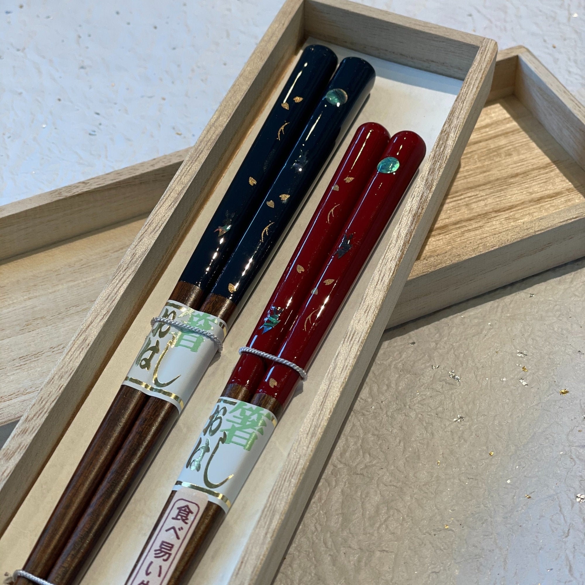 Chopsticks Japan Japanese Wood Lacquer Name Personalize Dining Etsy