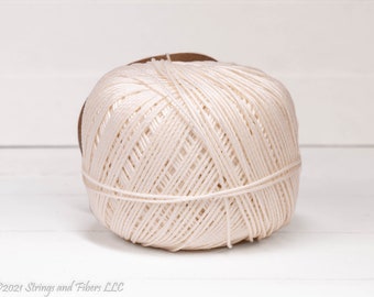 100% BAMBOO CORD BALL 100Yards Full Roll - White