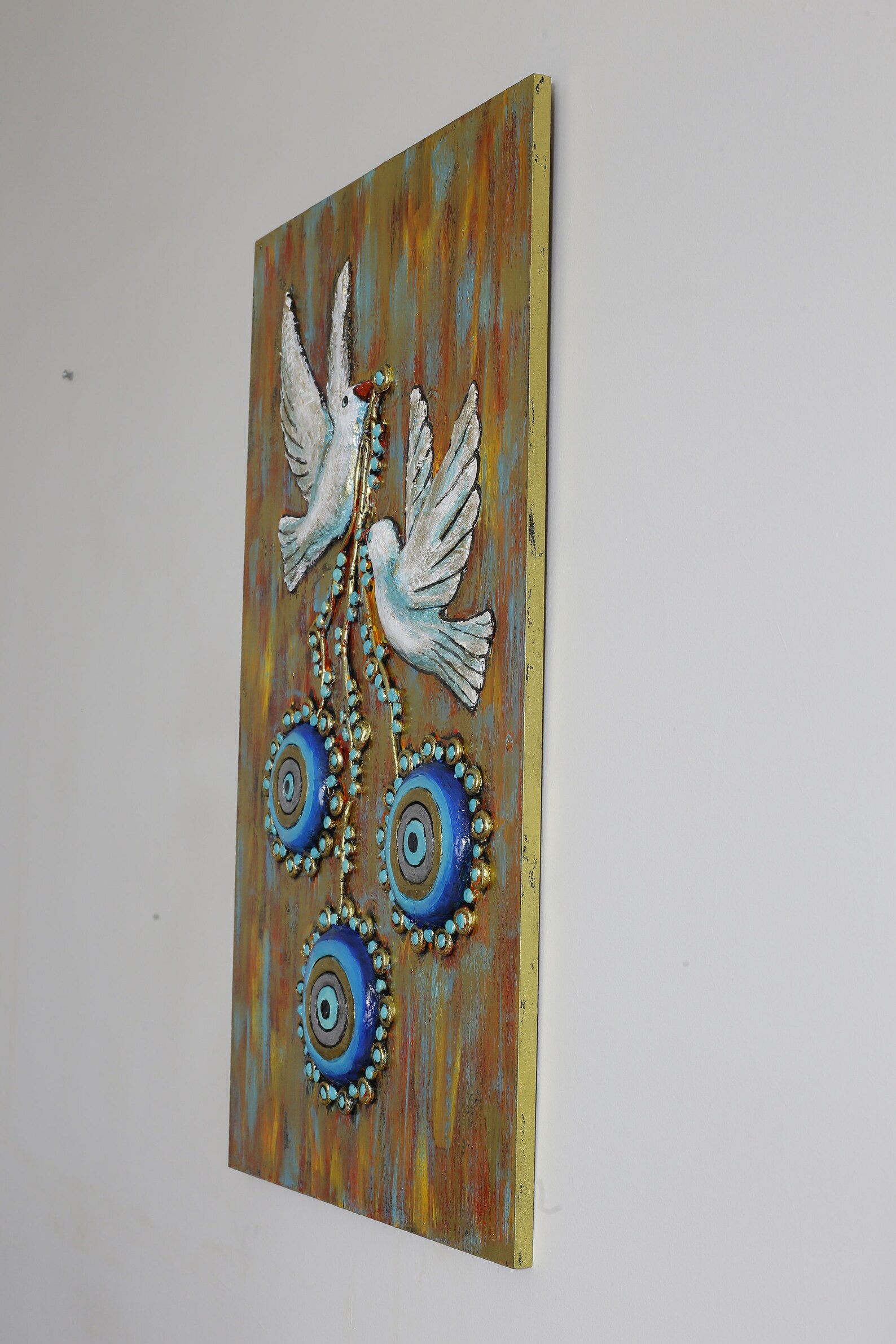 Ceramic arts birds wall art birds wall decor flying birds Etsy