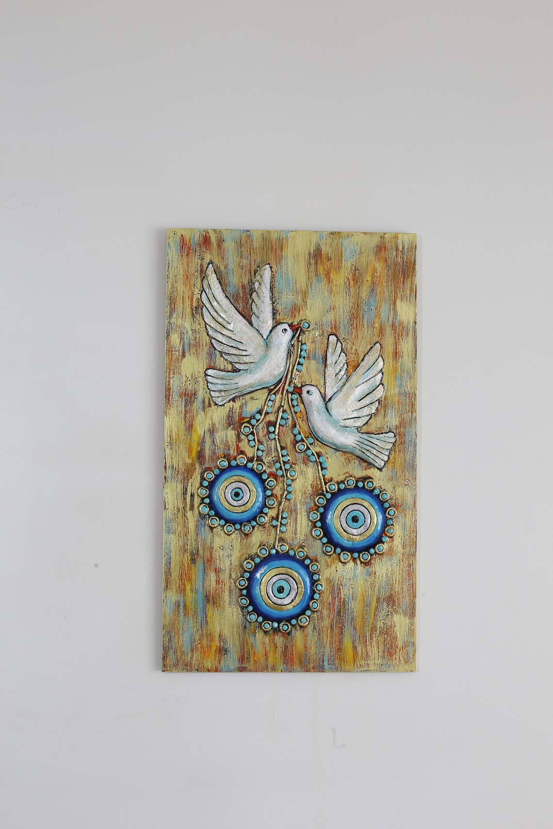 Ceramic arts birds wall art birds wall decor flying birds | Etsy