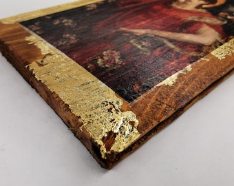 Custom Wood Wall Art: Florentine Relic, Choose Your Artwork
