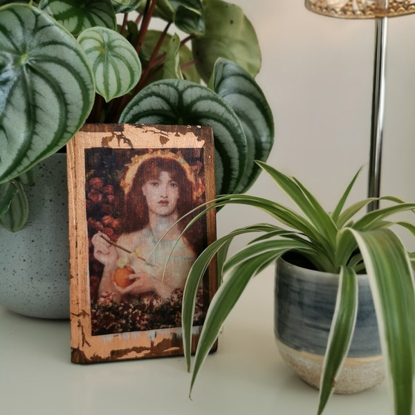 Venus Verticordia by Dante Gabriel Rossetti - Wooden Wall Art, Prints and Posters of Famous Paintings and Fine Art